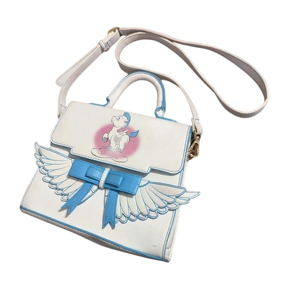 Danielle Nicole Disney Hercules Pegasus Wings Crossbody Bag Purse Used Flaws - Picture 2 of 16